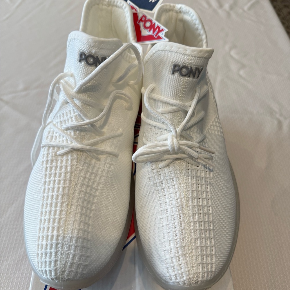 PONY Men's Classic White Sneakers